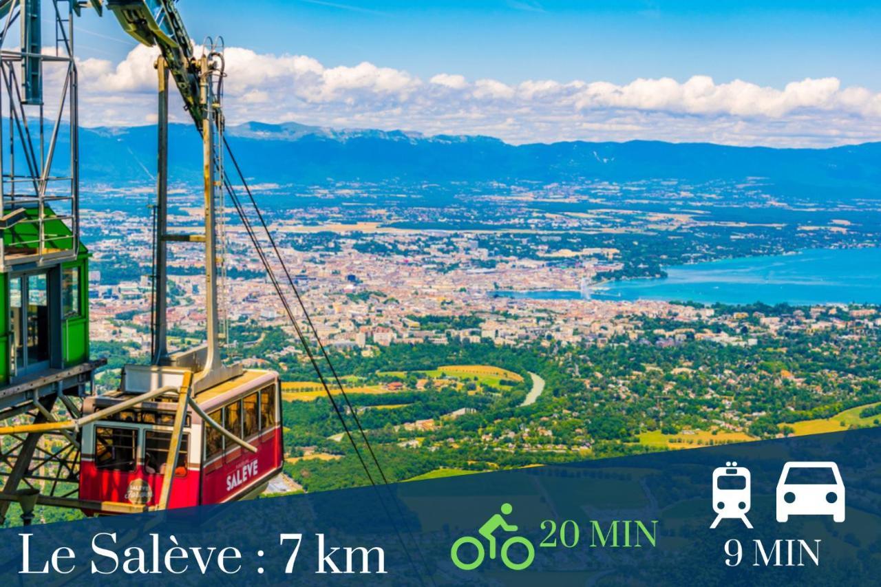 Homey Coloc Goodlife - Colocation Moderne - Chambres Privees - Wifi Et Netflix - Au Pied Du Tram Pour Geneve Ambilly Kültér fotó
